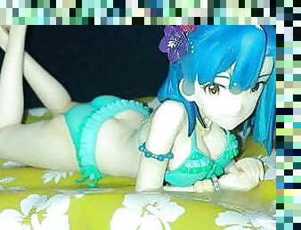 Yuriko figure bukkake