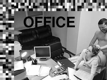 kontor, sekreterare, amatör, gigantisk-kuk, milf, kamera, fångad, gömd
