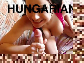 węgierskie, brunetka