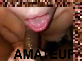 amatør, blowjob, deepthroat, skitten, knulling-fucking