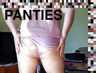 Satin panties and sexi nightie