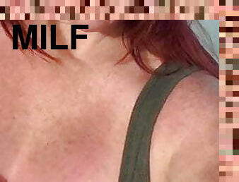 gros-nichons, masturbation, amateur, milf, maman, massage, rousse, sale, américaine, seins