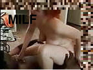 orgasme, milf, maison, black, pute