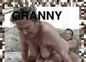 Granny anal