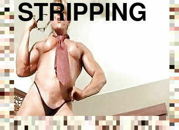 Emery topless strip