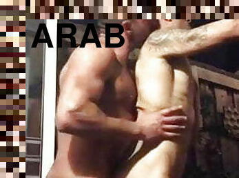 amateur, dubur, menghisap-zakar, homoseksual, arab, pasangan, hubungan-sex