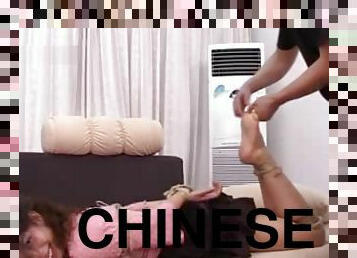 Chinese student tickle