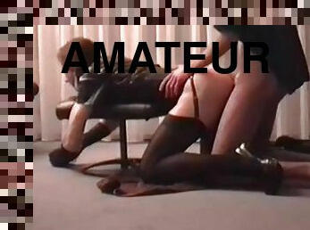 amatør, anal, pikslikkeri, kæmpestor-pik, bdsm, slave, ydmygelse, høje-hæle