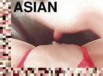 asiatique, masturbation, chatte-pussy, japonais, point-de-vue