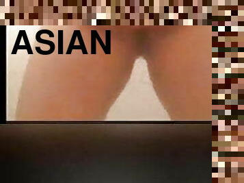 asiatisk, store-patter, onani, brystvorter, fisse-pussy, milf, arabisk, fingering, naturlig, snæver