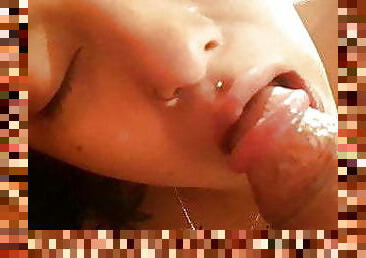 COLOMBIAN teen deep throat