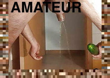 énorme, amateur, anal, jouet, gay, légume