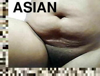asiatique, nudiste, orgasme, milf, casting, belle-femme-ronde, doigtage, sale