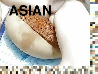 asiatique, fou, chinoise