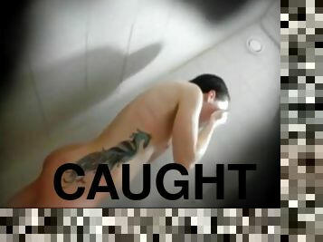 my spy cam caught Adrianna showering in our bathroom
