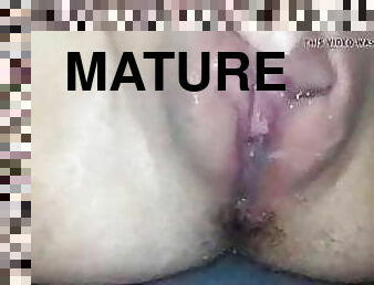 traseiros, clitóris, grande, masturbação, cona-pussy, maduro, bbw, molhado