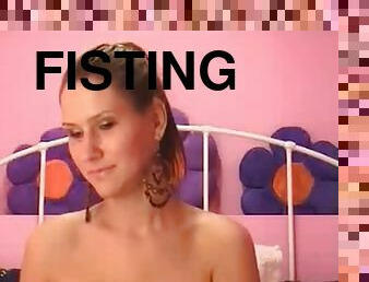 fisting, amatør, anal, webkamera