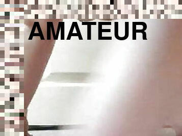 amateur, belle-femme-ronde, joufflue, humiliation