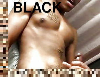 masturbation, énorme-bite, gay, black, sur-le-visage, ejaculation, musclé, minet