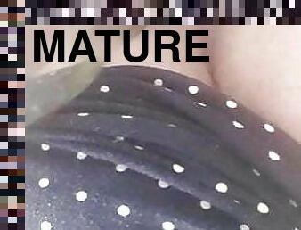 masturbation, mature, allemand, doigtage