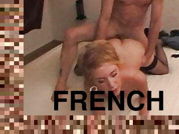 orgasme, blowjob, fransk, blond