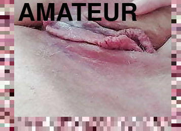 poilue, masturbation, chatte-pussy, amateur, milf, maison, doigtage, humide