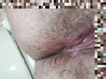 clitóris, peluda, cona-pussy, amador, caseiro, alemão, bbw