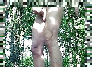 masturbation, en-plein-air, amateur, gay, secousses