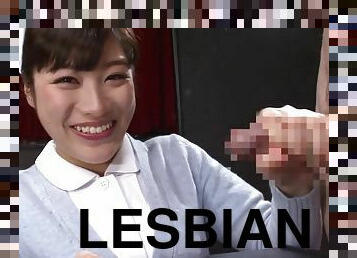 asiático, lesbiana, japonés