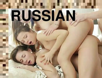 rus, anal, oral-seks, genç, toplu-cinsel-ilişki, grup-sex, güzel