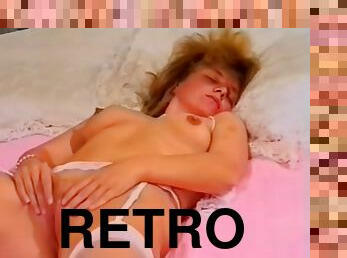 Retro scene of girl masturbating - Inferno Productions