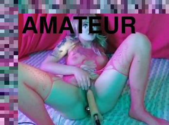 hårig, masturbation, fitta-pussy, amatör, anal, leksak, blond, maskiner, söt, fetisch