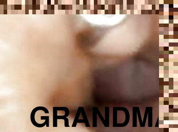 bedstemor, onani, gammel, amatør, moden, bedste, milf, latiner, mor, store-sorte-skønheder