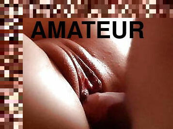 pussy, amatør, cumshot, tenåring, creampie, europeisk, knulling-fucking, euro, stram, sperm