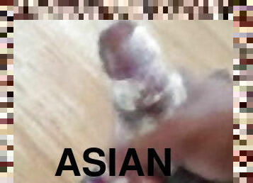 asia, penis-besar, homo, handjob-seks-dengan-tangan-wanita-pada-penis-laki-laki, celana-dalam-wanita