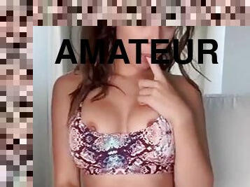 masturbation, amateur, ados, webcam, solo, brunette