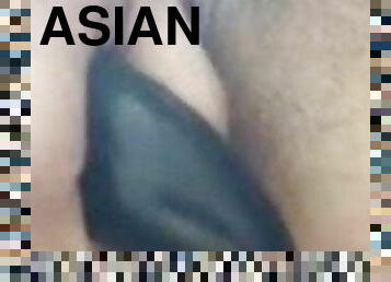 asiatisk, masturbation, anal, mogen, japansk