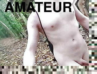 masturbation, en-plein-air, public, amateur, anal, énorme-bite, jouet, gay, allemand, branlette