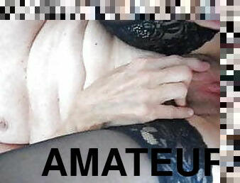 hårig, fitta-pussy, amatör, cumshot, smutsig, pov, tight, fitta, små-bröst, särande