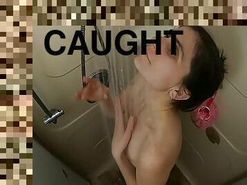 Caught My Dirty Slut Sister In The Shower 7 Min