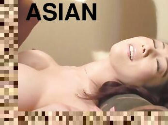 asiático, teta-grande, hardcore, estrela-porno