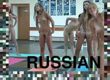 russisk, amatør, tenåring, blond, små-pupper
