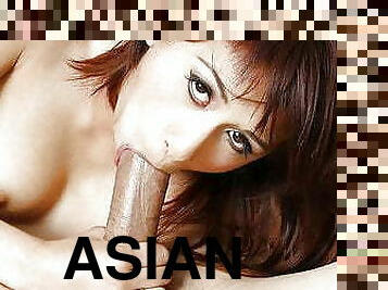 asiatique, fellation, ejaculation-sur-le-corps, ados, hardcore, sur-le-visage, mignonne, bikini, ados-asiatique, bite