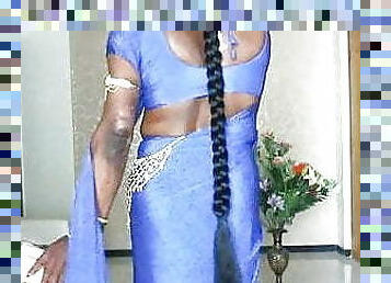 hijda in saree