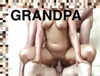 mature, hardcore, gangbang, horny, grand-papa