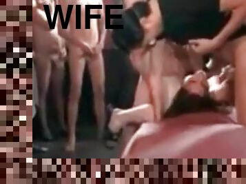 fête, femme, amateur, gangbang, première-fois, bukkake, fétiche, masque