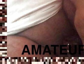 clito, poilue, masturbation, chatte-pussy, amateur, belle-femme-ronde, américaine, serrée, gode, solo