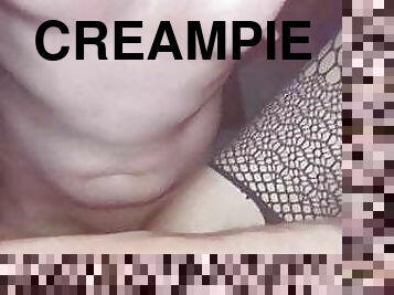 I cum twice while he fucks me! CREAMPIE FINISH! PNP