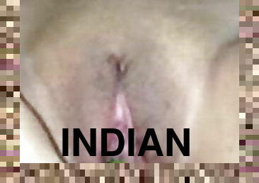 Indian Bitch Aisyah White Masturbating with Cucumber