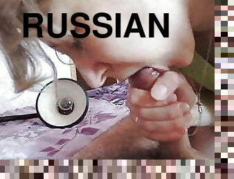 rosyjskie, dorosłe, robienie-loda, wystrysk-spermy, sperma